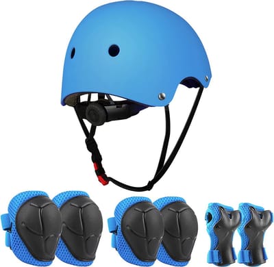 Beschermende accessoires voor inlineskaters / beschermers voor kinderen en volwassenen \ Child protectors - beschermerset voor skateboard, scooter, skaten, rijden, buitensport