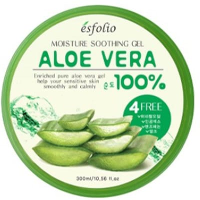 esfolio - Moisture kalmerende gel Aloe Vera 100% 300 ml