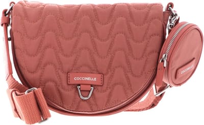 COCCINELLE Schoudertas Blaire Nyl. Mate Crossover Bag Camelia / Camelia Roze