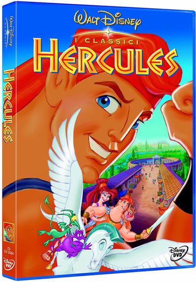 Walt Disney Pictures Hercules DVD Tsjechisch, Nederlands, Engels, Frans, Grieks, Hebreeuws, Italiaans, Pools
