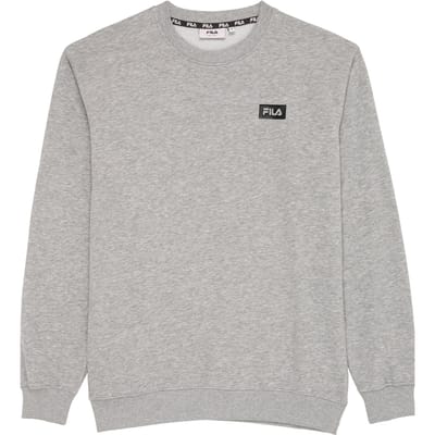 FILA Silon Crew Sweat Medium Grey Melange Taglia: S | Maglioni a maglia Outlet | Uomo | Grigio