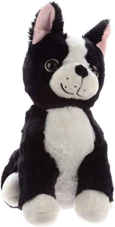 Deurkabel Pluche - Hond Stopper - Deuren Open Houden - Robuust Polyester Buitenkant - Niet Gespecificeerd - Zwart Wit