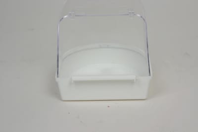 Fauna badhuis groot wit 13 x 13 x 13 cm
