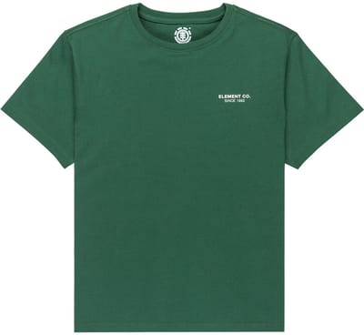 Element Co T-shirt Met Korte Mouwen Groen 12 Years Jongen
