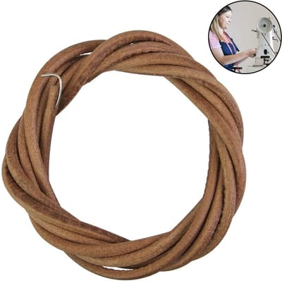 Oneay 1 stuk vintage leren riem voor huishoudelijke naaimachine met pedaal, voetpedaalriem van leer