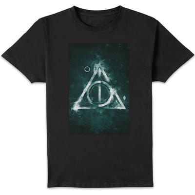 Harry Potter Hallows Painted t-shirt - Zwart - S