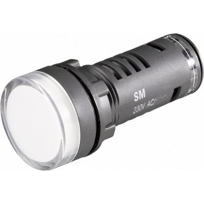 Barthelme 58702411 LED-signaallamp Rood 24 V/DC, 24 V/AC