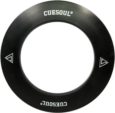 Dartbord Rand - Beschermrand - Muur Beschermen - Hoge Dichtheid Schuim - 68.5 cm Diameter - Zwart