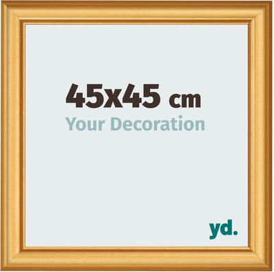 Your Decoration - Fotolijst 45x45 cm - MDF - Goud Mat - Lazio