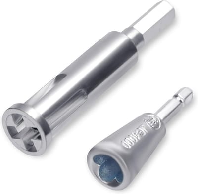 Draaddraaigereedschap Set - Draadstripper Twister - Efficiënt Verbindingen Maken - Koolstofstaal Constructie - 2 Stuks - Zilver