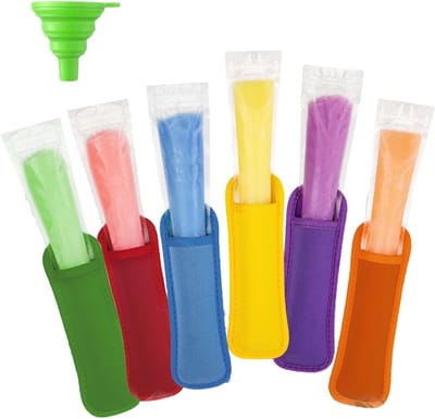Set van 150 Herbruikbare IJsblokjesvormen voor Zelfgemaakte IJsjes, Popsicles en Smoothies, BPA-vrij met Trechter