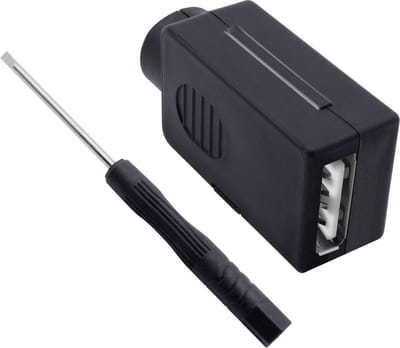 Quadrios 2001C199 USB 2.0 modulaire busset, type A Bus, recht 1 stuk(s)
