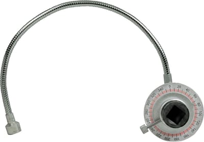SW-Stahl 03916L draaihoekmeetapparaat 1/2 inch I flexibele magneetvoet I meetbereik 0° - 360° I aandrijfvierkant: 12,5 mm 1/2 inch