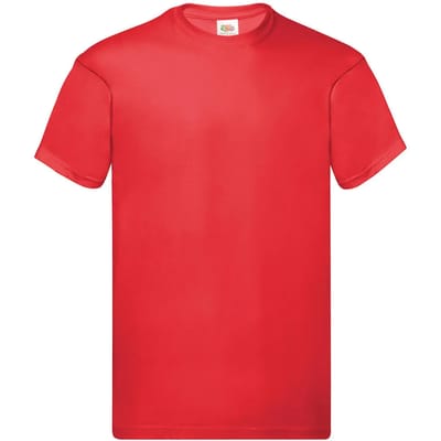 Katoenen T-shirt Fruit of the Loom Original
