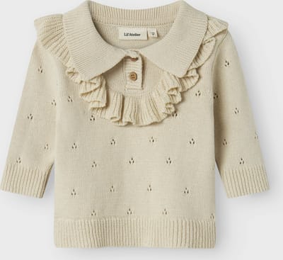 NAME IT - NBFNAKITA LS LOOSE KNIT LIL - Baby - Polo's