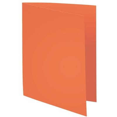 Exacompta ROCK''S 80 - Pak van 100 inlegmappen 22x31cm voor A4 - Rood - 800012E