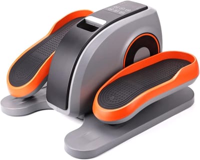 Elliptische Trainer - Onder Desk Trainer - Thuis Fitness - Stille Soepele Beweging - 1000 Gram - Oranje