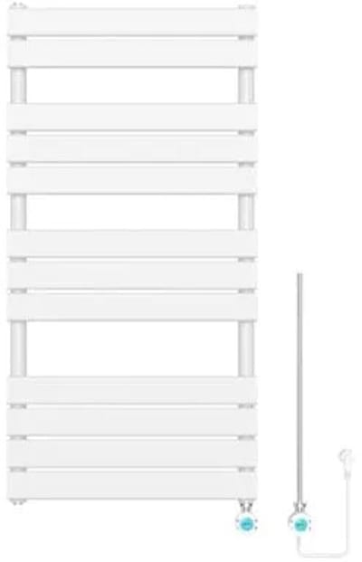 Veronza Elektrische Badkamerradiator – Mat Wit | 160x60 cm | 900W Serie 235860