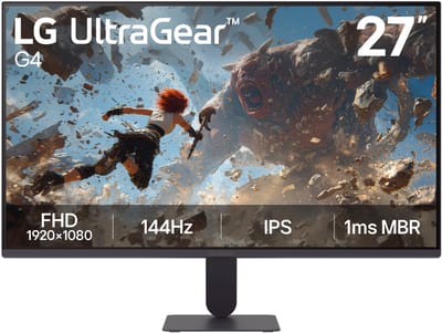 LG UltraGear 27G411B-B - Full HD IPS Gaming Monitor - 144hz - 27 inch