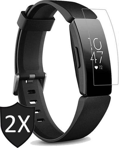 Screenprotector geschikt voor Fitbit Inspire / Inspire HR - Screen Protector PET - 2 Stuks