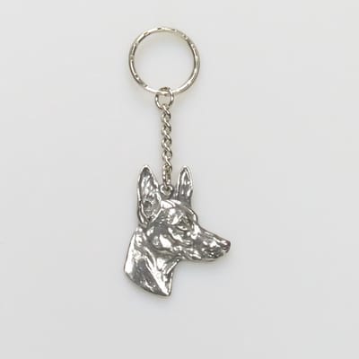 Sleutelhanger Pharaohond - Hondensleutelhanger - Cadeau Hondenliefhebber - Unieke serie - Compact, stijlvol en gedetailleerd