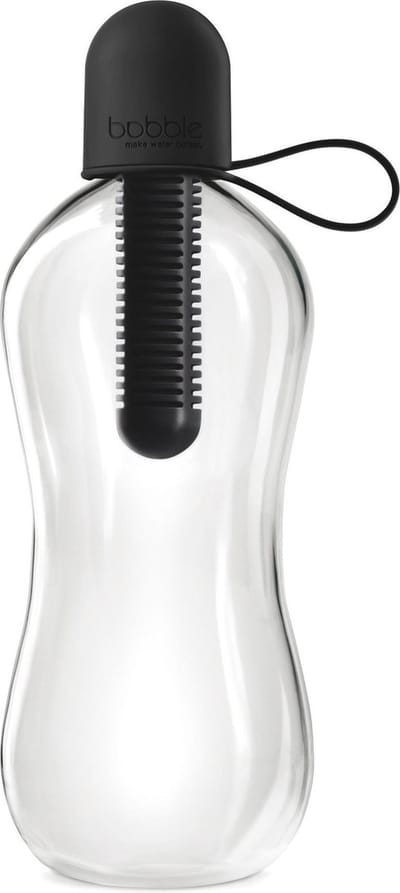 Bobble Waterfilterfles - 550 ml - Zwart