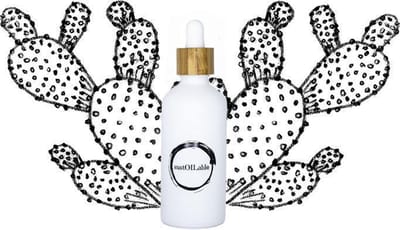 Cactusvijgolie - glazen pipet flesje 10ml (plasticvrij verpakt) - vegan - dierproefvrij en zonder chemische toevoegingen - cactusvijg huidolie