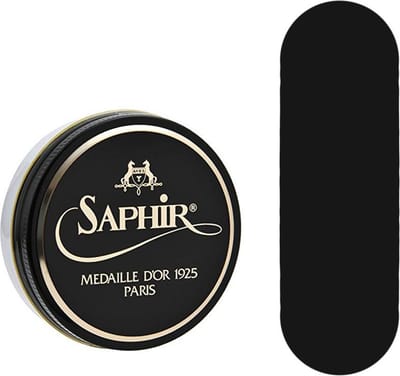 Saphir Medaille d'Or Pate de Luxe schoenpoets 50ml. Donkerbruin