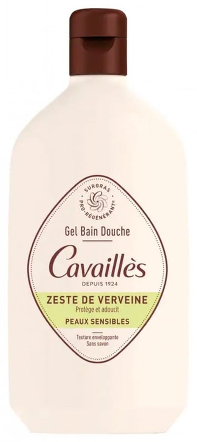 Cavaillès Gel Bad en Douche Gevoelige Huid Zeste de Verveine 400 ml