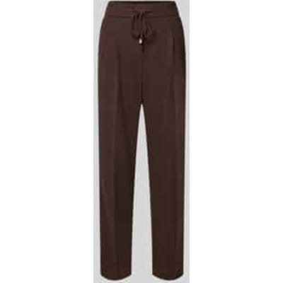 Stoffen broek met elastische band, model 'Myriel'