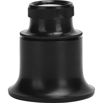20X Horloge Reparatie Oogloep Draagbare Horlogemaker Juwelier Loep Gereedschap Accessoire black