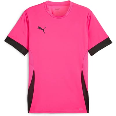 PUMA teamGOAL Matchday Jersey Heren Sportshirt - Fluro Pink Pes-PUMA Black-PUMA Black