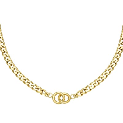 Ketting Intertwined - Ketting Goudkleurig - Yehwang