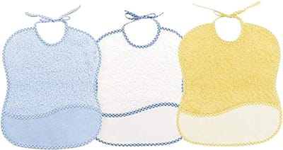 Bibs kruissteek 6-9 maanden - 100% katoen - zeer zacht - vrolijke ontwerpen - SnelShoppen