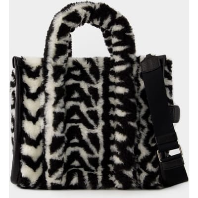 De Medium Tote - Marc Jacobs - Synthetisch - Zwart/Ivoor