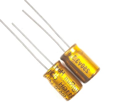 Elektrolytische Condensatoren - Aluminium Componenten - Elektronica Reparatie - Hoge Ribbelstroom - 10 stuks 33uF - Niet van toepassing