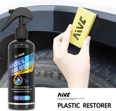 Plastic coating – Auto Kunststof herstel – Verkleuring van Kunststof herstellen – Auto cockpit nieuwe look geven – zwarte Auto bumpers donker maken als nieuw