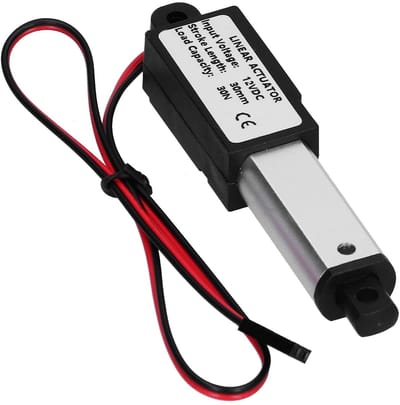 OmGoods - Dailygoody - Mini Elektrische Lineaire Actuator - 12 Volt DC - Waterdicht - 30mm Slag - Motion Actuator voor Meubels - Geschikt voor Domotica