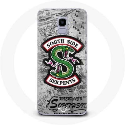 Hoesje voor Samsung Galaxy A6 2018 Riverdale South Side Serpents-logo