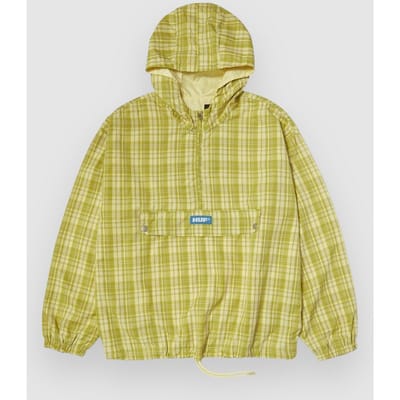 HUF Rivington Plaid Anorak groen