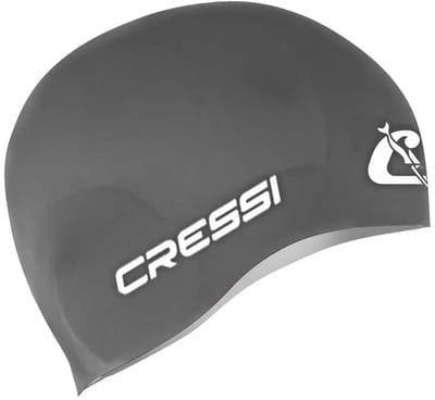 Cressi Dome 3d Silicone Zwembadmuts Grijs