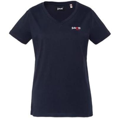 T-shirt Schott TSBRODEDW
