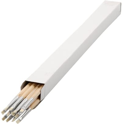 Creotime Nature Line Varkensharen Kwast , 0 , 12 stuks