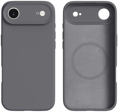 Coverup Hoesje - Geschikt voor iPhone Air Hoesje - Coverup Colour TPU Back Cover - MagSafe Compatible - Grijs