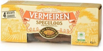 Traditionele speculoos (24 doosjes met elk 4 koekjes)