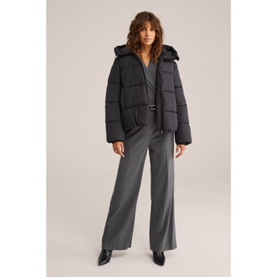 WE Fashion Jacket Normal Length Black Taglia: XS | Giacche invernali Outlet | Donna | Nero
