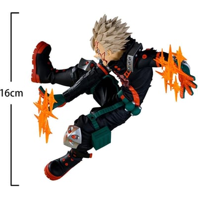 MHA Anime Figuur Katsuki Bakugo Actiefiguur Bakugou Katsuki figuur Vechter Model Collectie pop Speelgoed Jongens Meisjes Verrassingscadeaus 16-17CM