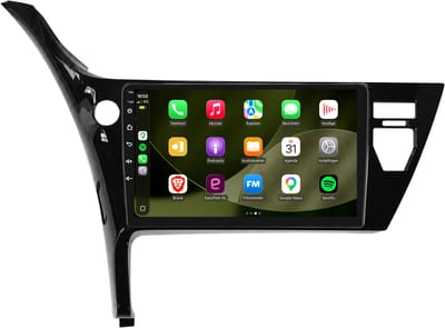 Carplay autoradio geschikt voor Toyota Auris Hybride | 2015 t/m 2019 | Android 13 | Draadloos Apple Carplay & Android Auto | 2GB + 32GB | Davilon| 2015 2016 2017 2018 2019 | Bluetooth & Wifi