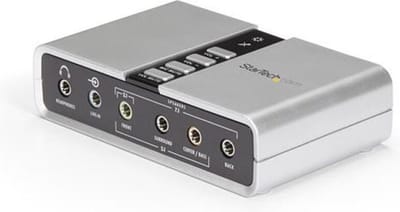 StarTech.com 7.1 USB Audio AV / multimedia paneel Sound