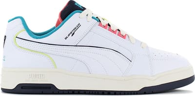 Puma Slipstream Lo STB - Chaussures Baskets Homme Cuir Blanc 386341-01 ORIGINAL EU 40.5 UK 7